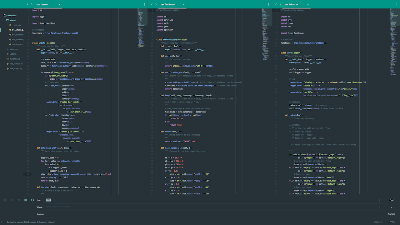 My Sublime Text 3 setup